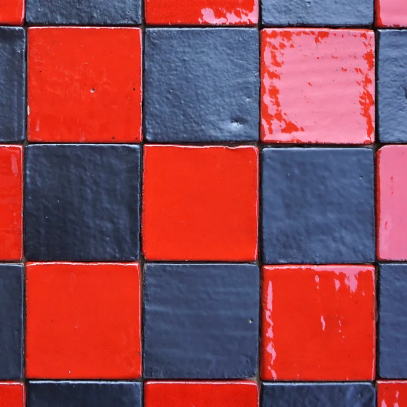 carrelage décoratif Metallica Black 10x10 Cm
