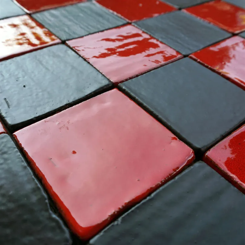 carrelage décoratif Metallica Black 10x10 Cm