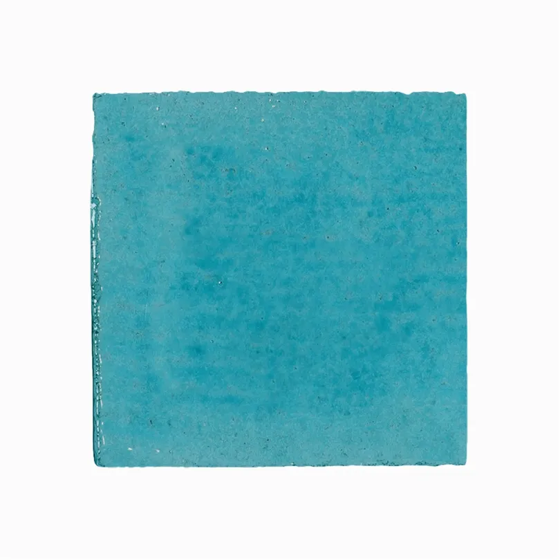 Ceramica Artistica Metallica Blue        10x10 Cm