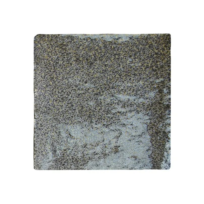 Ceramica Artistica Metallica Golden      10x10 Cm