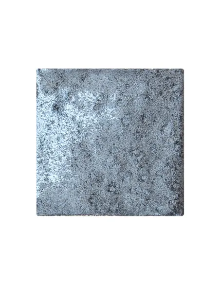 Handgemachte Dekorfliesen Metallica Silver      10x10 Cm Handgemachte Dekorfliesen Metallica Silver      10x10 Cm
