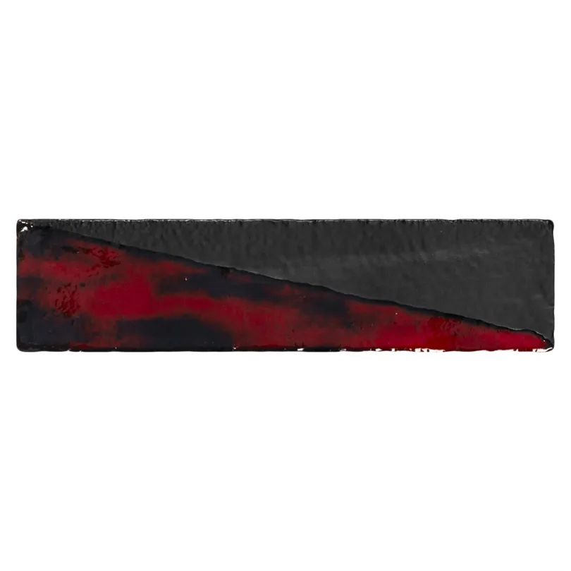 Decor tiles Metallica Black Triangle 5x20 Cm