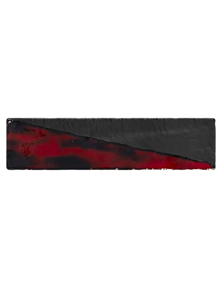 Decor tiles Metallica Black Triangle 5x20 Cm Decor tiles Metallica Black Triangle 5x20 Cm
