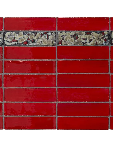 carrelage décoratif Metallica Impressionist 5x20 Cm