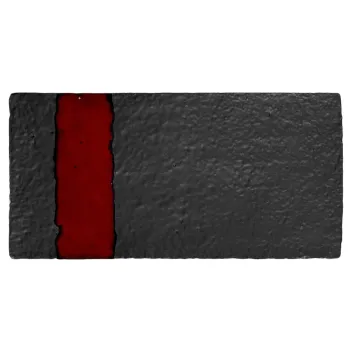 carrelage décoratif Metallica Black Rectangle 10x20 Cm 2