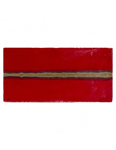 Decor tiles Metallica Selenium Middleline 10x20 Cm