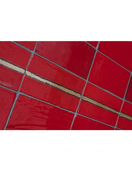 Piastrella Decorativa Metallica Selenium Middleline 10x20 Cm