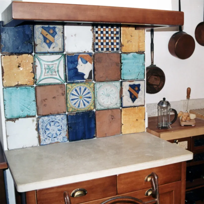 Carrelage décoratif Collezioni d’Autore Blu 20X20 cm