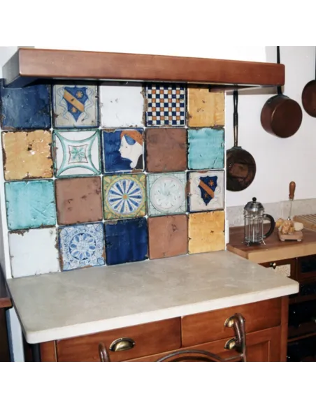 Ceramica artistica Collezioni d’Autore Blu 20X20 cm