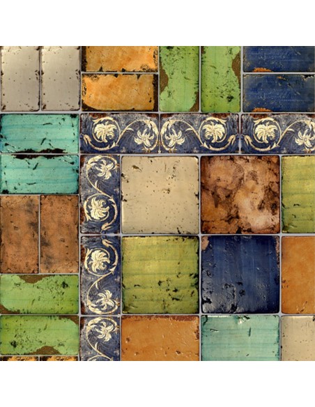 Ceramica artistica Collezioni d’Autore Blu 20X20 cm