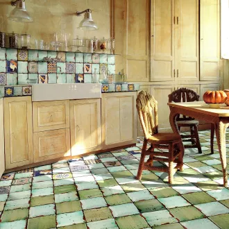Carrelage décoratif Collezioni d’Autore Smeraldo 20X20 cm 2