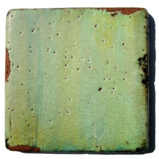 Ceramica artistica Collezioni d’Autore Verde ramina 20X20 cm