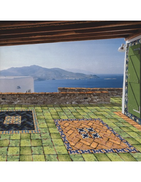 Artistic tiles Collezioni d’Autore Verde Artistic tiles 20X20 cm