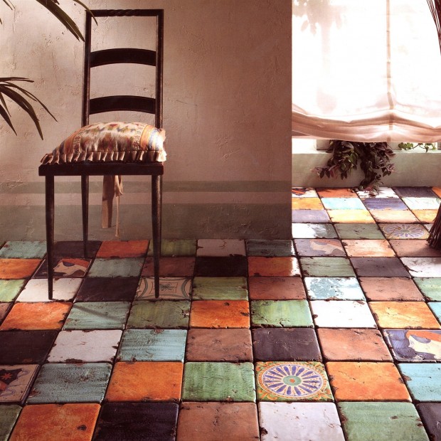 Artistic tiles Collezioni d’Autore Verde Artistic tiles 20X20 cm