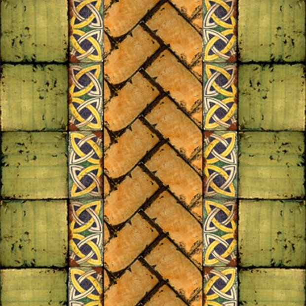 Handgemachte Dekorfliesen Collezioni d’Autore Verde ramina 20X20 cm