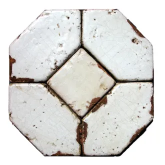 Artistic tiles Collezioni d’Autore Losanga Bianco  30X15 cm 2