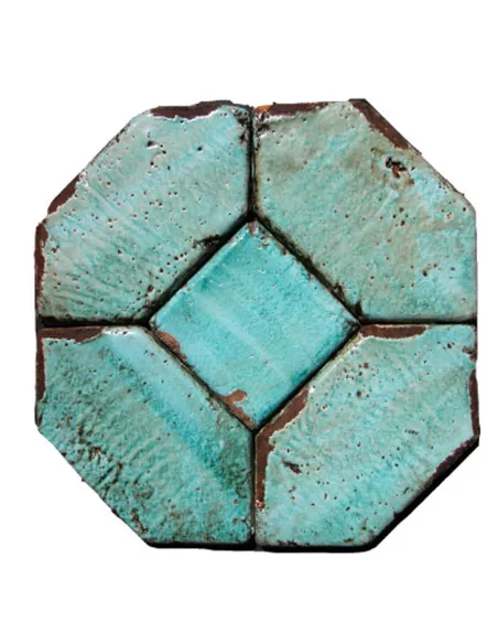 Handgemachte Dekorfliesen Collezioni d’Autore Losanga Smeraldo 30X15 cm Handgemachte Dekorfliesen Collezioni d’Autore Losanga Smeraldo 30X15 cm