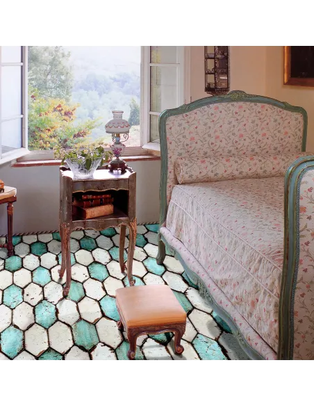 Handgemachte Dekorfliesen Collezioni d’Autore Losanga Smeraldo 30X15 cm Handgemachte Dekorfliesen Collezioni d’Autore Losanga Smeraldo 30X15 cm