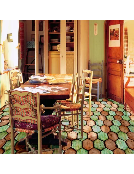 Artistic tiles Collezioni d’Autore Losanga Verde 30X15 cm