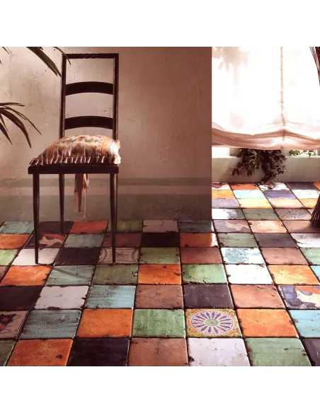 Piastrella decorata Collezioni d’Autore Caterina 20X20 cm Piastrella decorata Collezioni d’Autore Caterina 20X20 cm