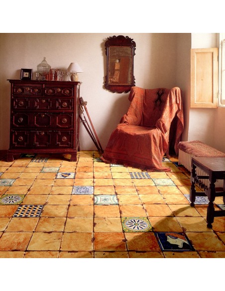 Piastrella decorata Collezioni d’Autore Caterina 20X20 cm Piastrella decorata Collezioni d’Autore Caterina 20X20 cm