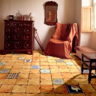 Carrelage décoratif Collezioni d’Autore Fiore Verde 20X20 cm 2