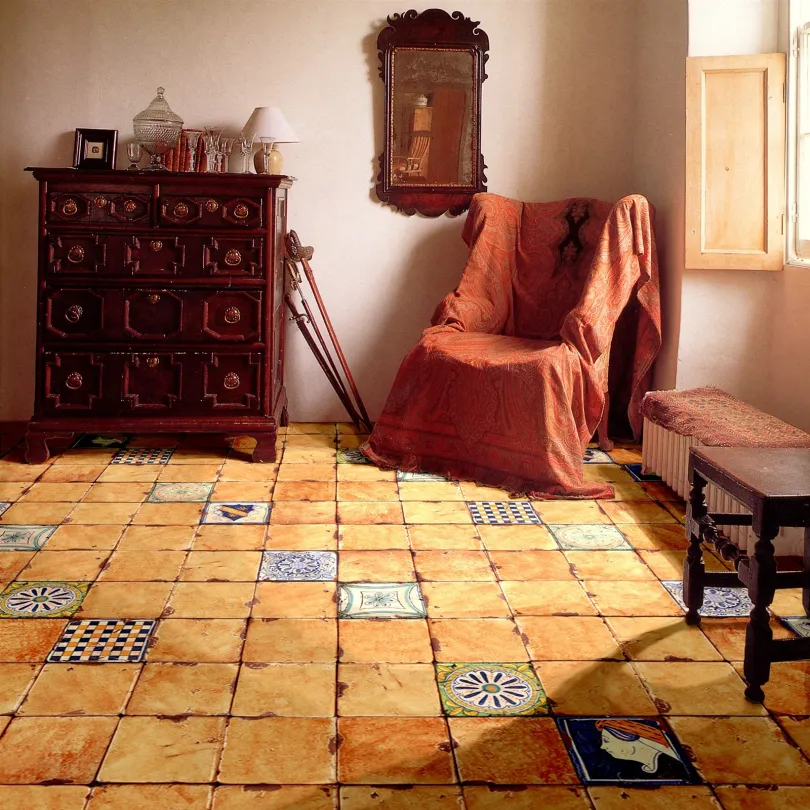 Carrelage décoratif Collezioni d’Autore Fiore Verde 20X20 cm