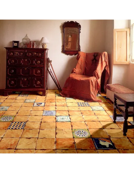 Decor tiles Collezioni d’Autore Fiore Verde 20X20 cm Decor tiles Collezioni d’Autore Fiore Verde 20X20 cm