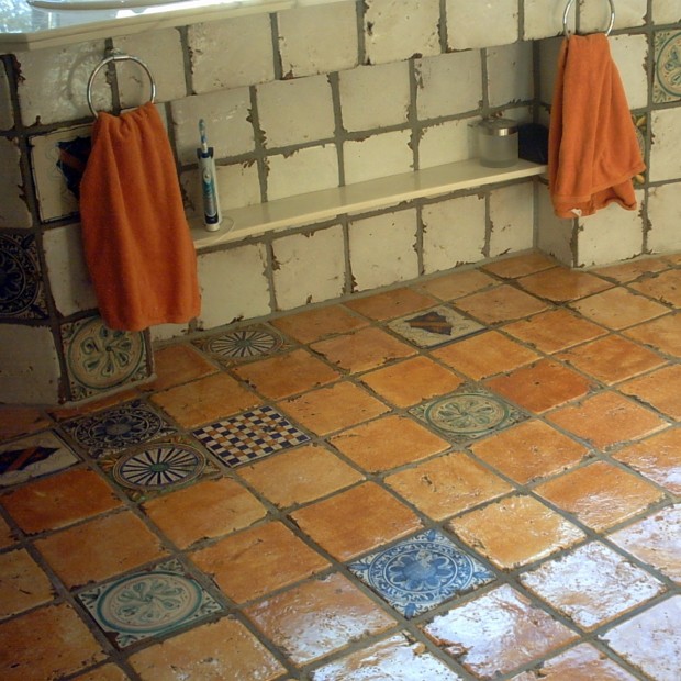 Carrelage décoratif Collezioni d’Autore Rosa Blu 20X20 cm