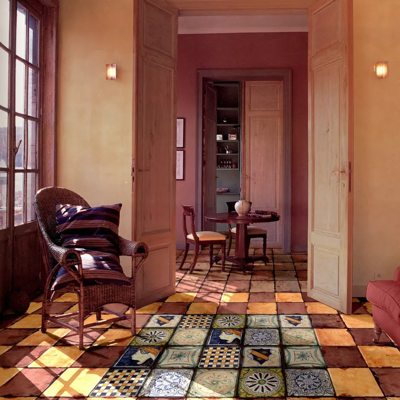 Carrelage décoratif Collezioni d’Autore Sole Blu 20X20 cm