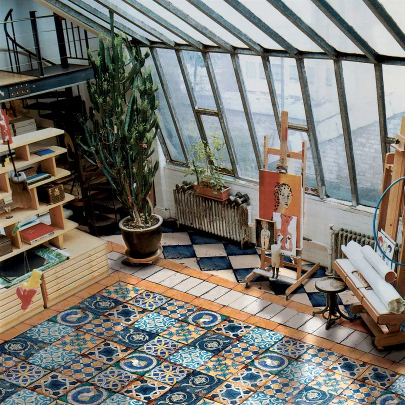 Piastrella decorata Collezioni d’Autore T.303 30X30 cm