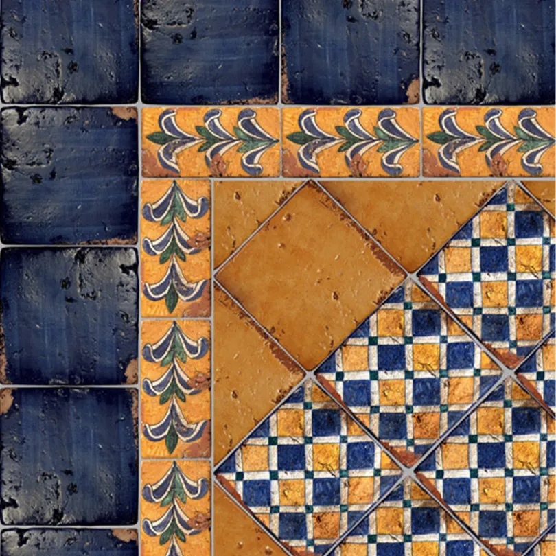 Piastrella decorata Collezioni d’Autore T.151 15X30 cm