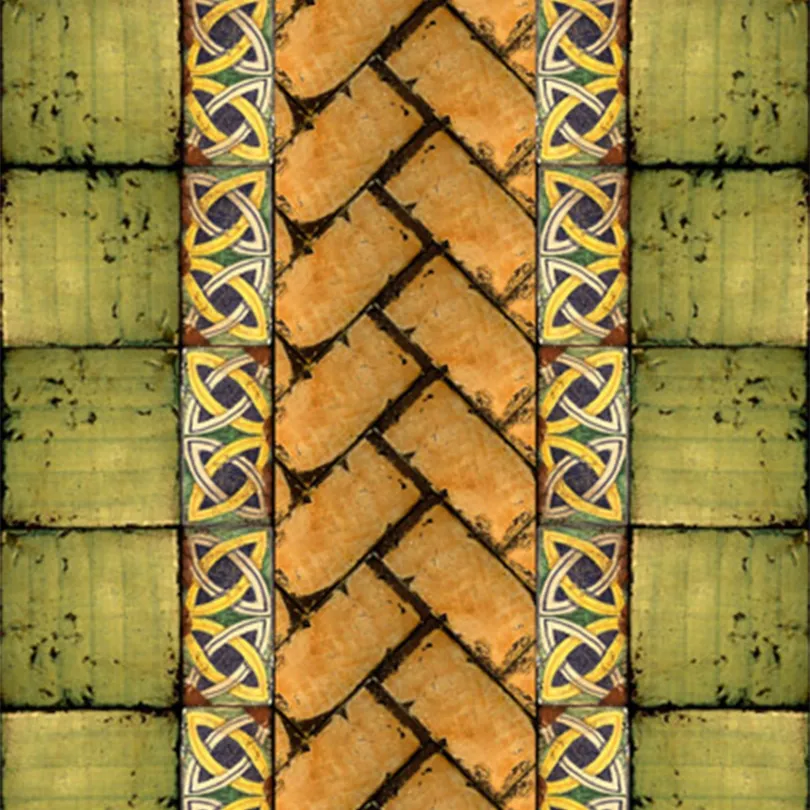 Piastrella decorata Collezioni d’Autore T.152 15X30 cm