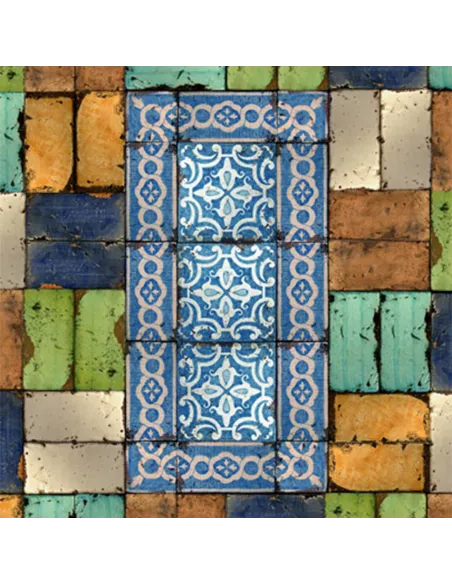 Piastrella decorata Collezioni d’Autore T.157 15X30 cm Piastrella decorata Collezioni d’Autore T.157 15X30 cm