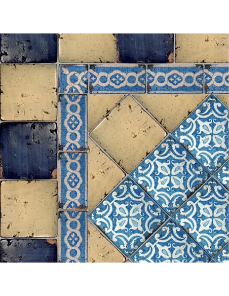 Piastrella decorata Collezioni d’Autore T.157 15X30 cm Piastrella decorata Collezioni d’Autore T.157 15X30 cm