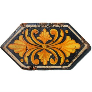 Piastrella decorata Losanga 1 15X30 cm
