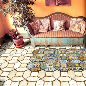 Carrelage décoratif Losanga 1 15X30 cm 2