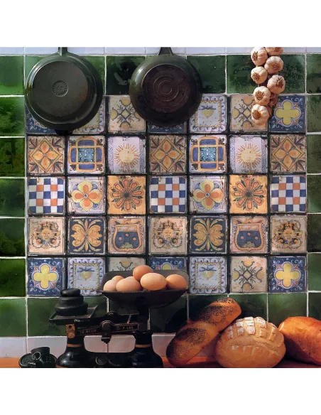 Carrelage décoratif Tozzetto 4 15X15 cm