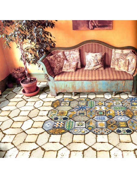 Decor tiles Tozzetto 9 15X15 cm Decor tiles Tozzetto 9 15X15 cm