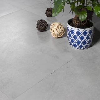 Gres effetto cemento sostanza grigio 60x60 cm