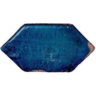 Ceramica artistica Collezioni d’Autore Losanga Blu 30X15 cm