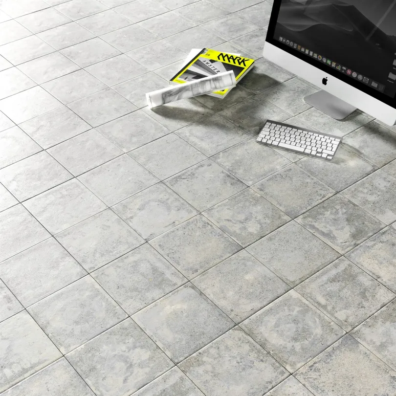 Ceramica Artistica effetto cemento Market Street 20,5x20,5 cm