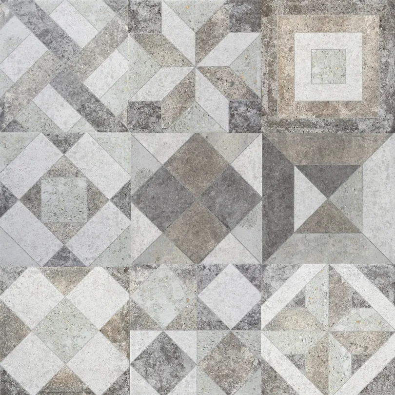 Piastrella Decorativa Street Tile Multi Tarsie 20,5x20,5 cm