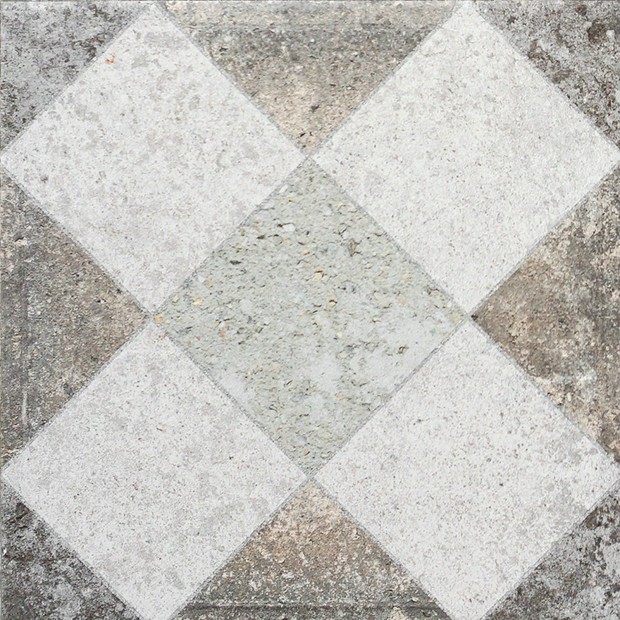 Piastrella Decorativa Street Tile Multi Tarsie 20,5x20,5 cm