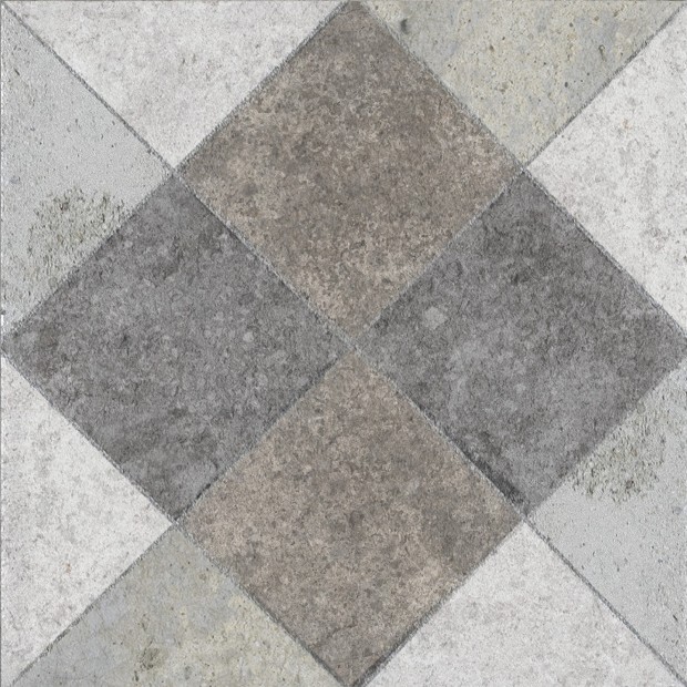 Piastrella Decorativa Street Tile Multi Tarsie 20,5x20,5 cm