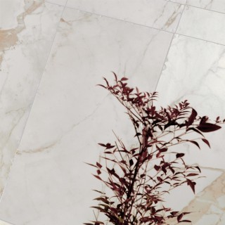 Gres effetto marmo bianco Calacatta oro 45x90 cm