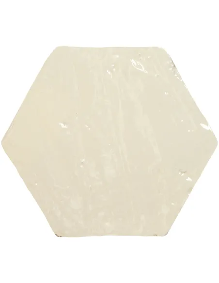 Ceramica artistica Emotions bianco lucido Esagono 20X23 cm Ceramica artistica Emotions bianco lucido Esagono 20X23 cm