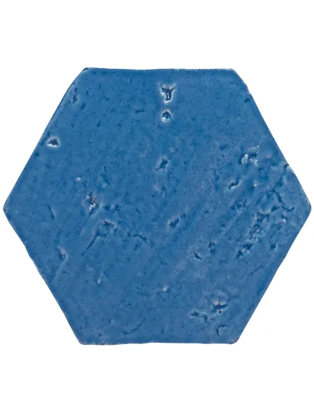 Carrelage décoratif Emotions Bleu Hexagone 20x23 Cm Carrelage décoratif Emotions Bleu Hexagone 20x23 Cm