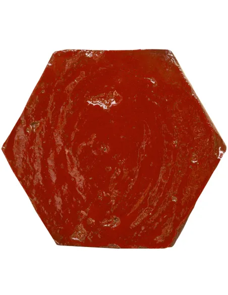 Ceramica artistica Emotions rosso Esagono 20X23 cm Ceramica artistica Emotions rosso Esagono 20X23 cm