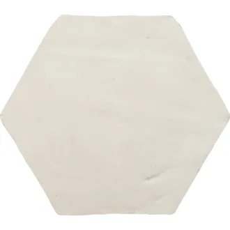 Carrelage décoratif Emotions Blanc Mat Hexagone 20x23 Cm 2
